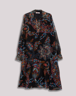 Vestido flores corto Magnolia