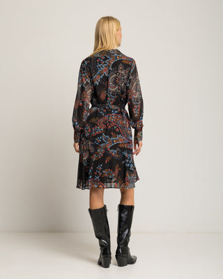 Vestido flores corto Magnolia