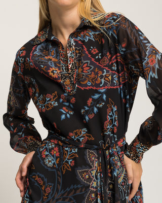 Vestido flores corto Magnolia