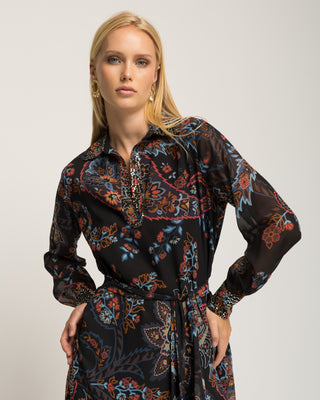 Vestido flores corto Magnolia