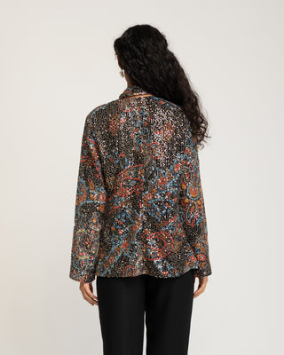 Blusa con lazada al cuello Magnolia