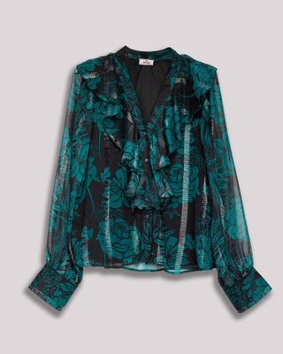 Blusa con volantes Liria