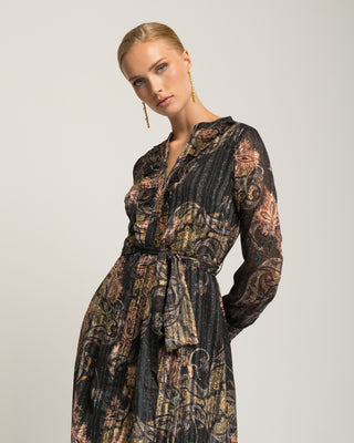 Vestido estampado elegante Valma