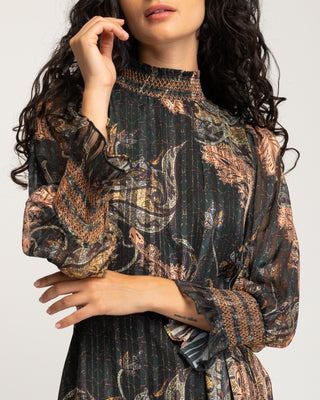 Vestido corto cuello alto Valma