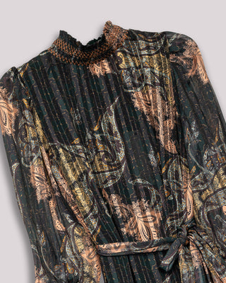 Vestido corto cuello alto Valma