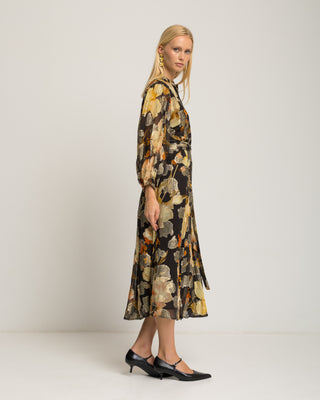 Vestido camisero estampado Samara