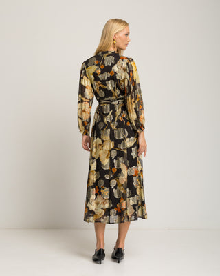 Vestido camisero estampado Samara