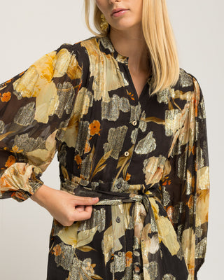 Vestido camisero estampado Samara