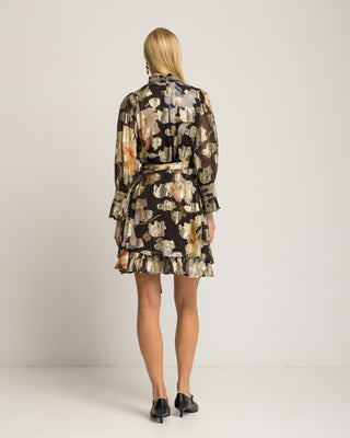 Vestido corto manga larga Samara