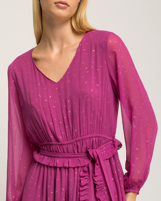 Vestido gasa buganvilla Luanda