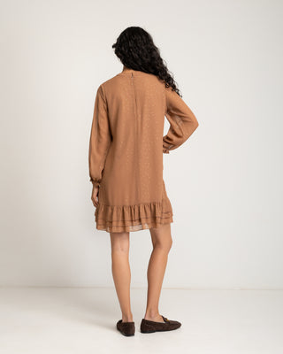 Vestido corto fluido Luanda