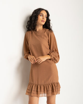 Vestido corto fluido Luanda