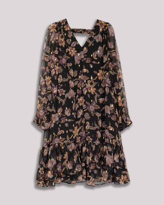 Vestido estampado flores Liena
