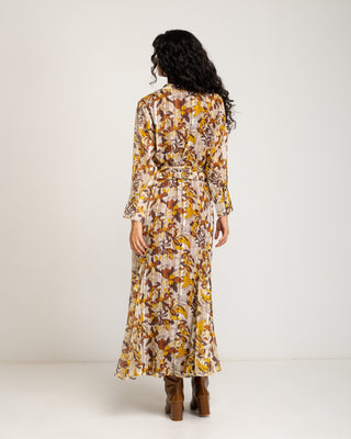 Vestido largo camisero Marena