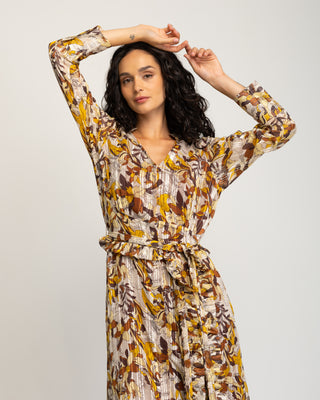 Vestido largo camisero Marena