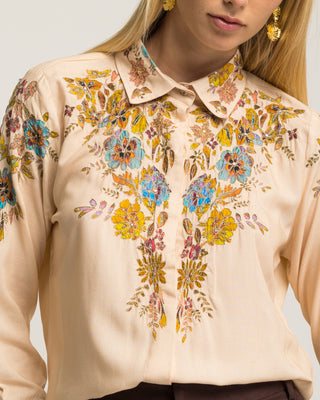 Camisa estampada flores Bani