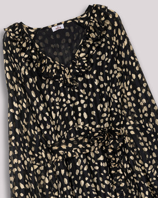Vestido largo lunares Calista