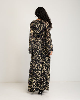 Vestido largo lunares Calista