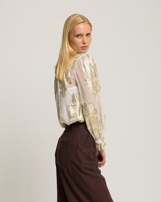 Blusa blanca mujer Senia