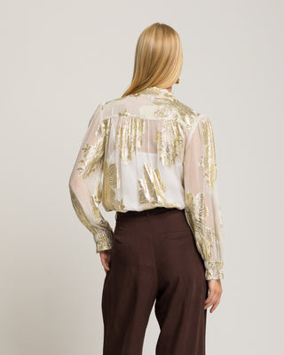 Blusa blanca mujer Senia