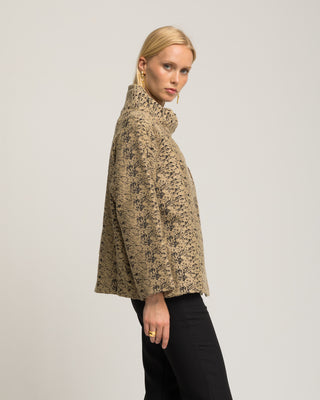 Abrigo jacquard Turmalia