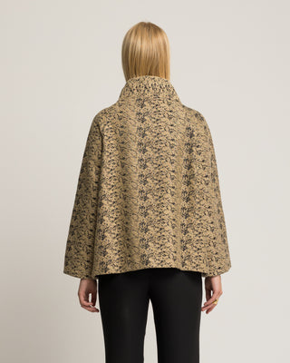 Abrigo jacquard Turmalia