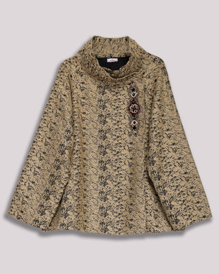 Abrigo jacquard Turmalia