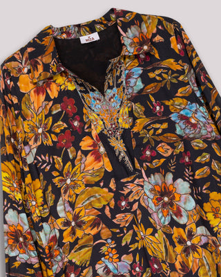 Vestido midi estampado Nerola