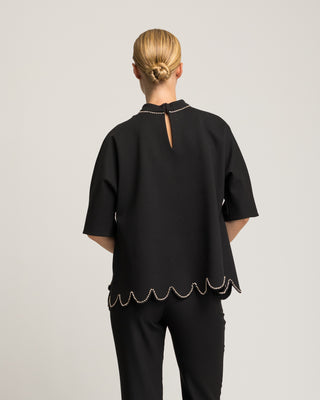 Blusa abalorios Brenna