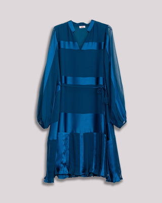 Vestido corto satinado Valeska