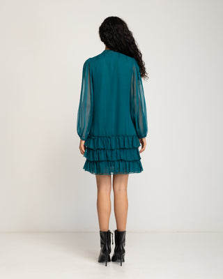 Vestido corto tul Orea
