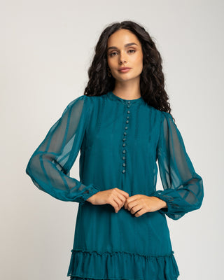 Vestido corto tul Orea