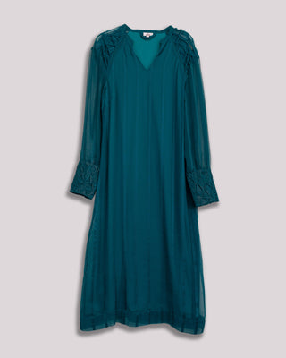 Vestido midi gasa Orea