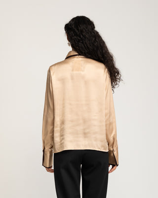 Camisa satinada Esmeria