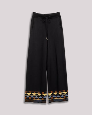 Pantalon punto bordados Alisea