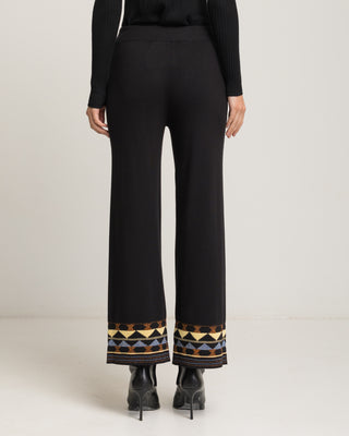 Pantalon punto bordados Alisea