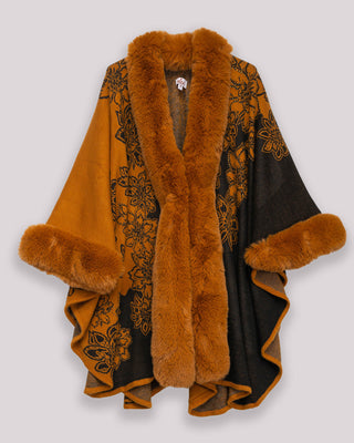 Poncho floral Olimia