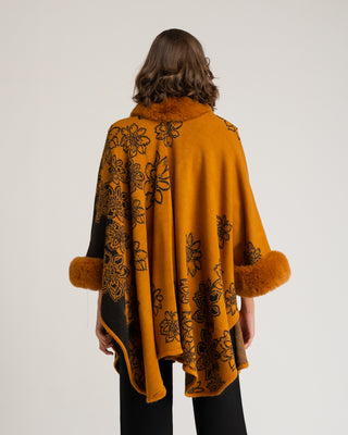 Poncho floral Olimia