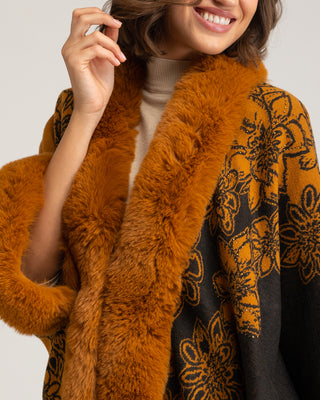 Poncho floral Olimia