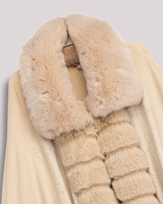 Poncho beige Gia