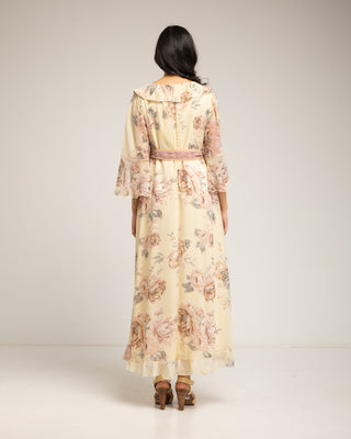vestido largo volantes 4