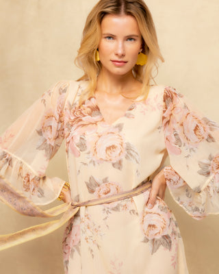 vestido corto beige 2