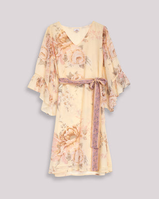 vestido corto beige 7