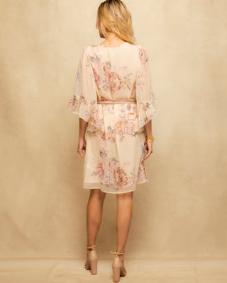 vestido corto beige 6