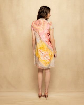 Vestido corto fluido Sahara