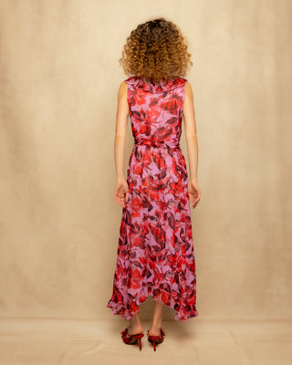 vestido largo fucsia 7