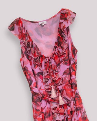 vestido largo fucsia 9