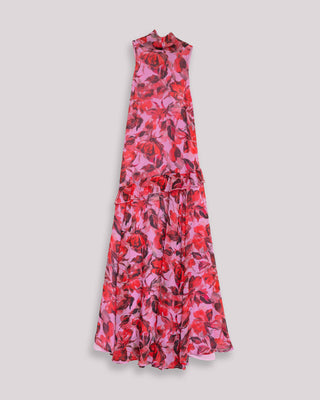 vestido largo cuello halter 9