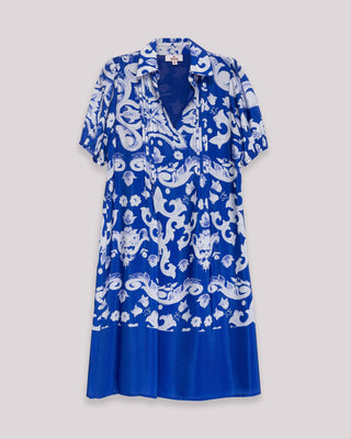 vestido corto azul marino 7