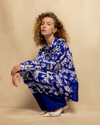 pantalon fluido azul electrico 1